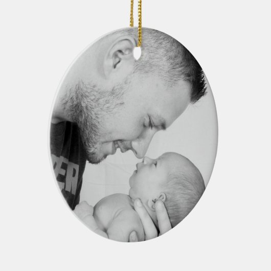 2枚フォトカスタム両面印刷 セラミックオーナメント (右)