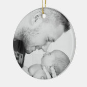 2枚フォトカスタム両面印刷 セラミックオーナメント (左)