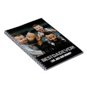 2枚モダンの写真コラージュ最高のパパ ノートブック (右側)