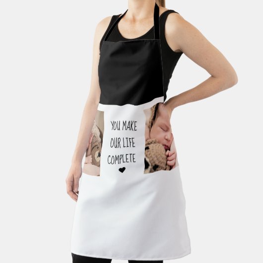 2枚モダンの写真 |私たちの生活を完成させる エプロン (インサイチュ)