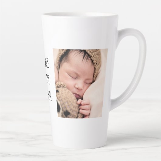 2枚モダンの写真 |私たちの生活を完成させる カフェラテマグ (右)