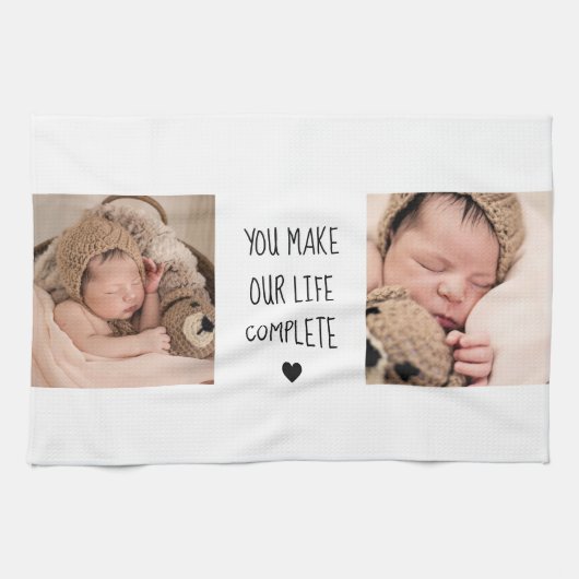 2枚モダンの写真 |私たちの生活を完成させる キッチンタオル (横)