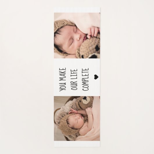 2枚モダンの写真 |私たちの生活を完成させる ヨガマット (裏面)