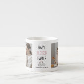 2枚モダンの写真 | Happy 賛美 Easter |バニー エスプレッソカップ (正面)