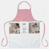 2枚モダンの写真 | Happy 賛美 Easter |バニー エプロン (正面)
