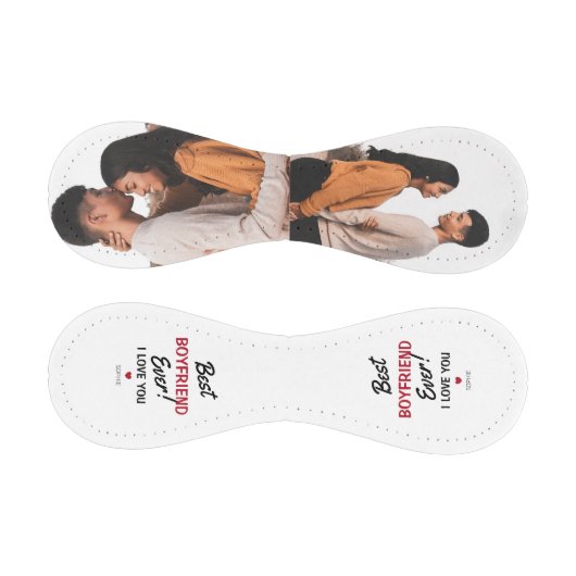 2枚モダン写真コラージュ最高のボーイフレンド! 野球ボール (パネル)