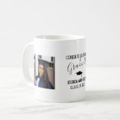 2枚モダン写真 |卒業コーヒーマグ コーヒーマグカップ (正面左)