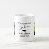 2枚モダン写真 |卒業コーヒーマグ コーヒーマグカップ (中央)