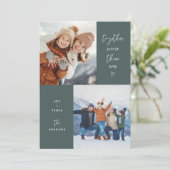 2枚撮りのホリデーカードを2枚撮り シーズンカード (スタンド正面)