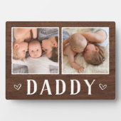 2枚素朴のフォトダディ フォトプラーク (正面)