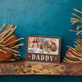 2枚素朴のフォトダディ フォトプラーク (側面)