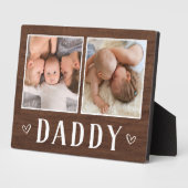 2枚素朴のフォトダディ フォトプラーク (側面)