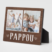 2枚素朴のフォトパポウグランドパ フォトプラーク (側面)