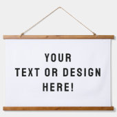 2枚組オーダーメイド水平ハンギングタペストリー 吊り下げ型タペストリー (正面2)