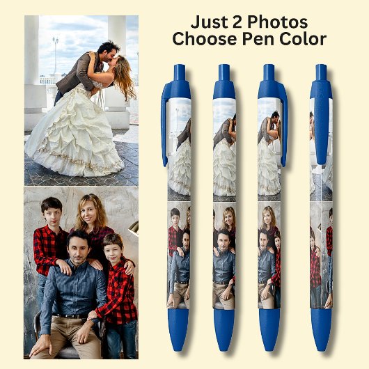 2枚 黒ボールペン