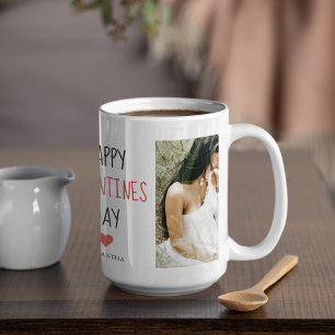 2枚 Happy Valentines Day カップルのギフト コーヒーマグカップ