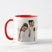 2枚 | Happy Valentines Day |カップルのギフト マグカップ (左)