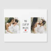 2枚 | Happy Valentines Day |ロマンチックな引用文 (正面)