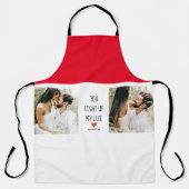 2枚 | Happy Valentines Day |ロマンチックな引用文 エプロン (正面)