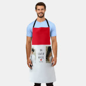 2枚 | Happy Valentines Day |ロマンチックな引用文 エプロン (着用した状態)