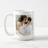 2枚 | Happy Valentines Day |ロマンチックな引用文 コーヒーマグカップ (左)