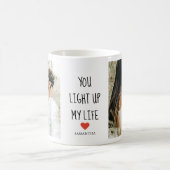 2枚 | Happy Valentines Day |ロマンチックな引用文 コーヒーマグカップ (中央)