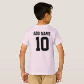 2桁パーソナライズされた#10誕生日T型 Tシャツ (裏面フル)