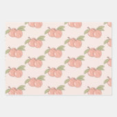 2桃掛け紙 ラッピングペーパーシート (正面2)