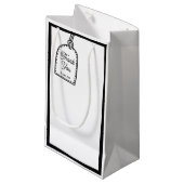 2次元漫画スタイルパーティー スモールペーパーバッグ (正面アングル)