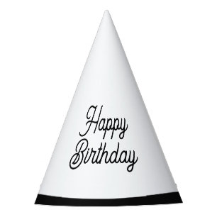 2次元漫画スタイル誕生日 パーティーハット