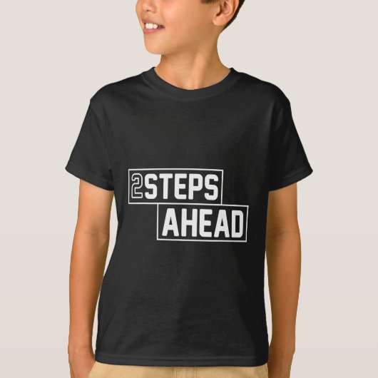 2歩先 Tシャツ (正面)