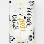 2歳かやめら2歳の誕生日  横断幕 (縦)