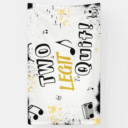 2歳かやめら2歳の誕生日  横断幕 (縦)