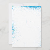 2歳からやめ2歳の誕生日カラフル招待状 招待状 (裏面)