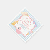 2歳になった夏 海辺の2歳の誕生日 スタンダードカクテルナプキン (角)