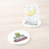 2歳のお誕生日ケーキ コースター (側面)