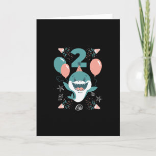 2歳のサメ カード