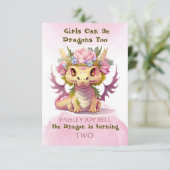 2歳のドラゴンちゃん 招待状 (スタンド正面)