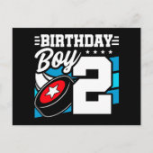 2歳のハッカーパーティテーマ 2歳の誕生日男子 ポストカード (正面)