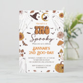 2歳のハロウィンパーティー 招待状 (スタンド正面)