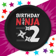 2歳の忍者パーティースターキッズ2nd誕生日