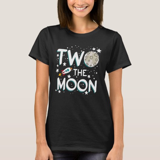 2歳の月の幼児の男の子の女の子 Tシャツ (正面)