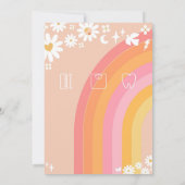 2歳の素敵なレトロバースデー招待状 招待状 (裏面)