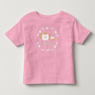 2歳の誕生日おめでとう ティーフォートゥー ガール トドラーTシャツ