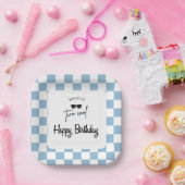 2歳の誕生日おめでとう ペーパープレート (パーティー)