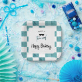 2歳の誕生日おめでとう ペーパープレート (パーティー)