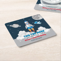 2歳の誕生日おめでとう！少年宇宙ロケット