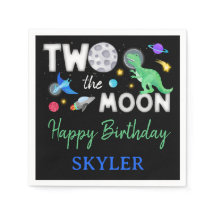 2歳の誕生日おめでとう!恐竜と宇宙飛行士