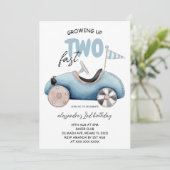 2歳の誕生日おめでとう!2歳誕生日グッズ 招待状 (スタンド正面)
