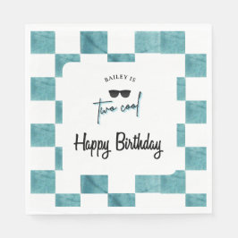 2歳の誕生日おめでとう Too Cool スタンダードランチョンナプキン